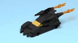 Advent Style Beware Batmobile
