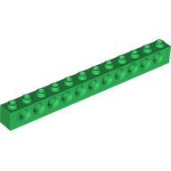 Lego Technic Brick 1 x 12 [11 Pin Holes] / Green
