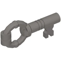 Equipment Key / Dark Bluish Gray