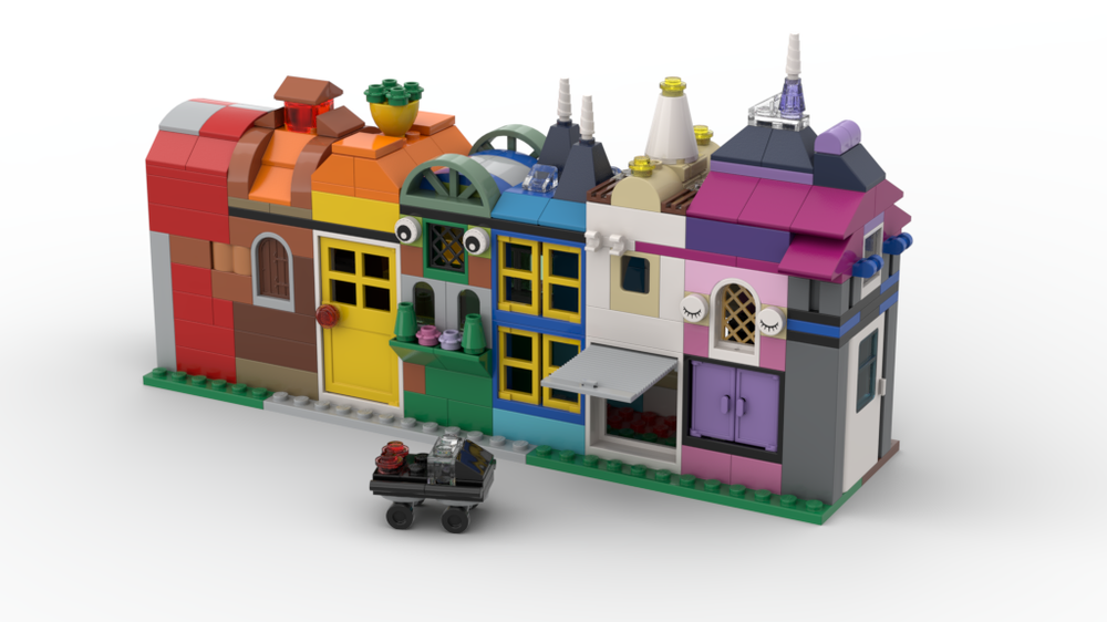 Lego 11004 Rainbow houses