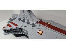 Venator-Class Republic Attack Cruiser with Stand
