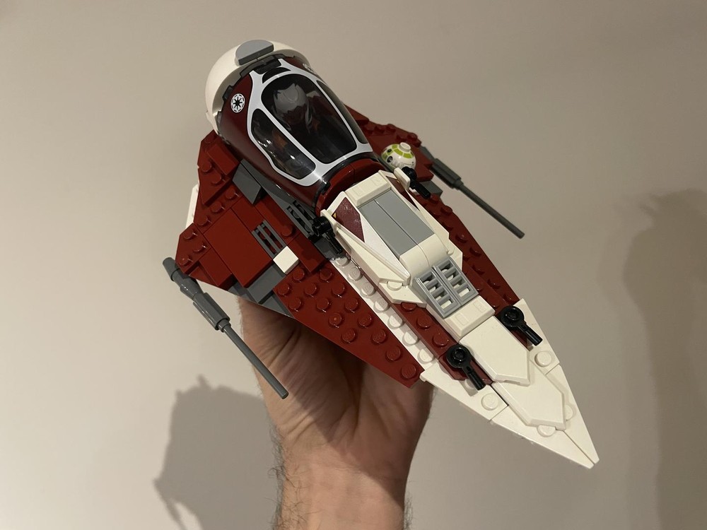 Lego Ahsoka's Delta 7(ish) Starfighter + Dagger Starfighter - 75401 alternative