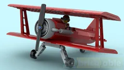 Vintage biplane