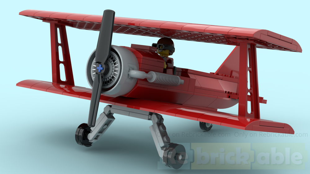 Lego Vintage biplane