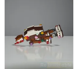 Mini Gingerbread AT AT Moc