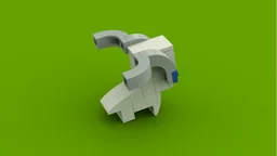 Mini Moc White Ram (FREE)