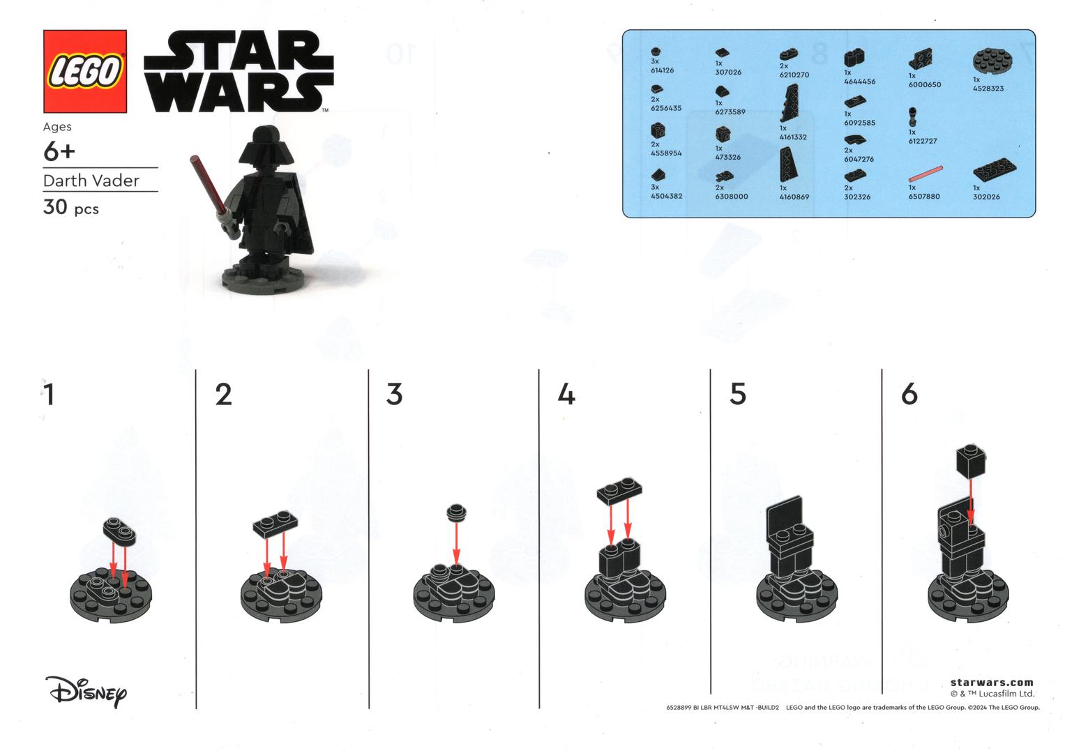 Lego Darth Vader