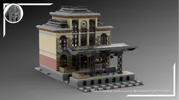 Modular German Train Station