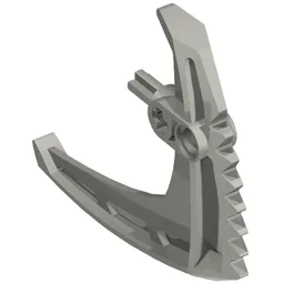 Large Figure Weapon Claw Blade, Small / Flat Silver