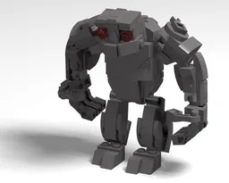 Modernized Rock Monster - Rock Raiders MOC