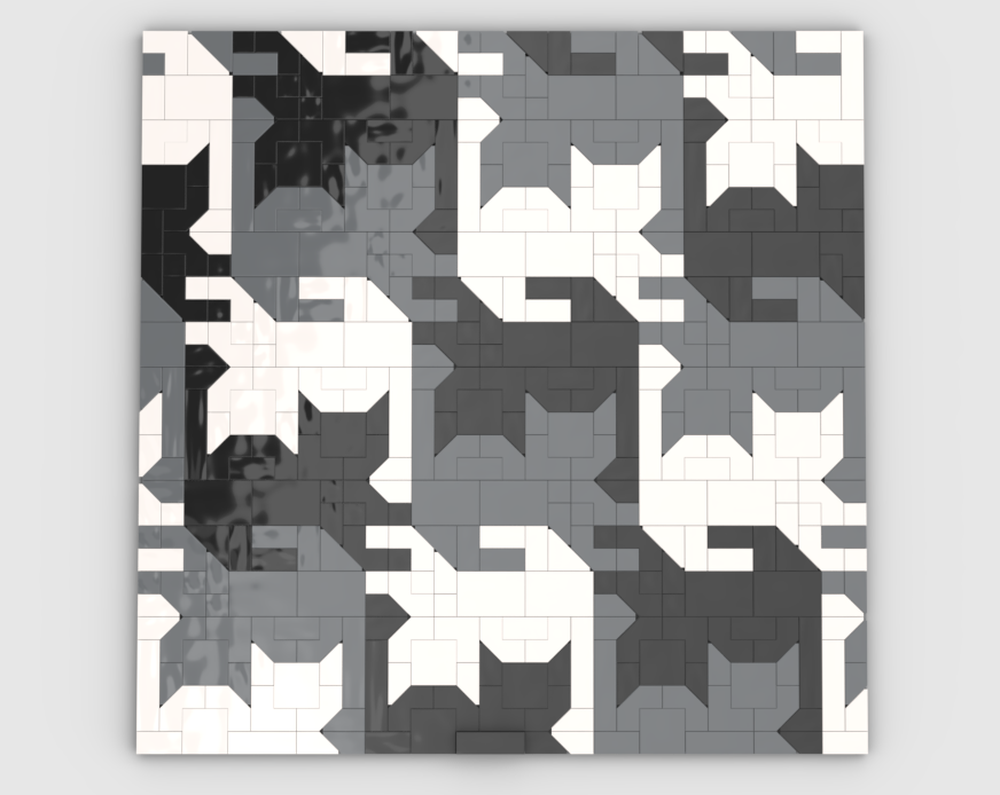 Lego Cat Tessellation