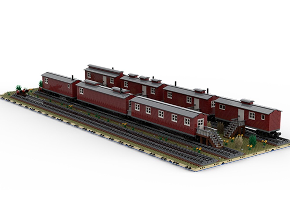 Lego Sawmill Series: Camp Cars Model 4