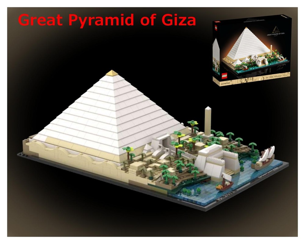 Lego Great Pyramid of Giza: 21058: Alt build