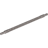 Lego Axle Hose, Soft 12L / Flat Silver