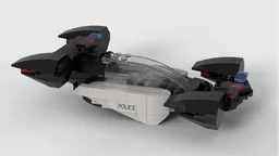police hovercar