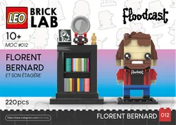 MOC – Florent Bernard & son Etagère - Floodcast - BrickHeadz Custom MOC