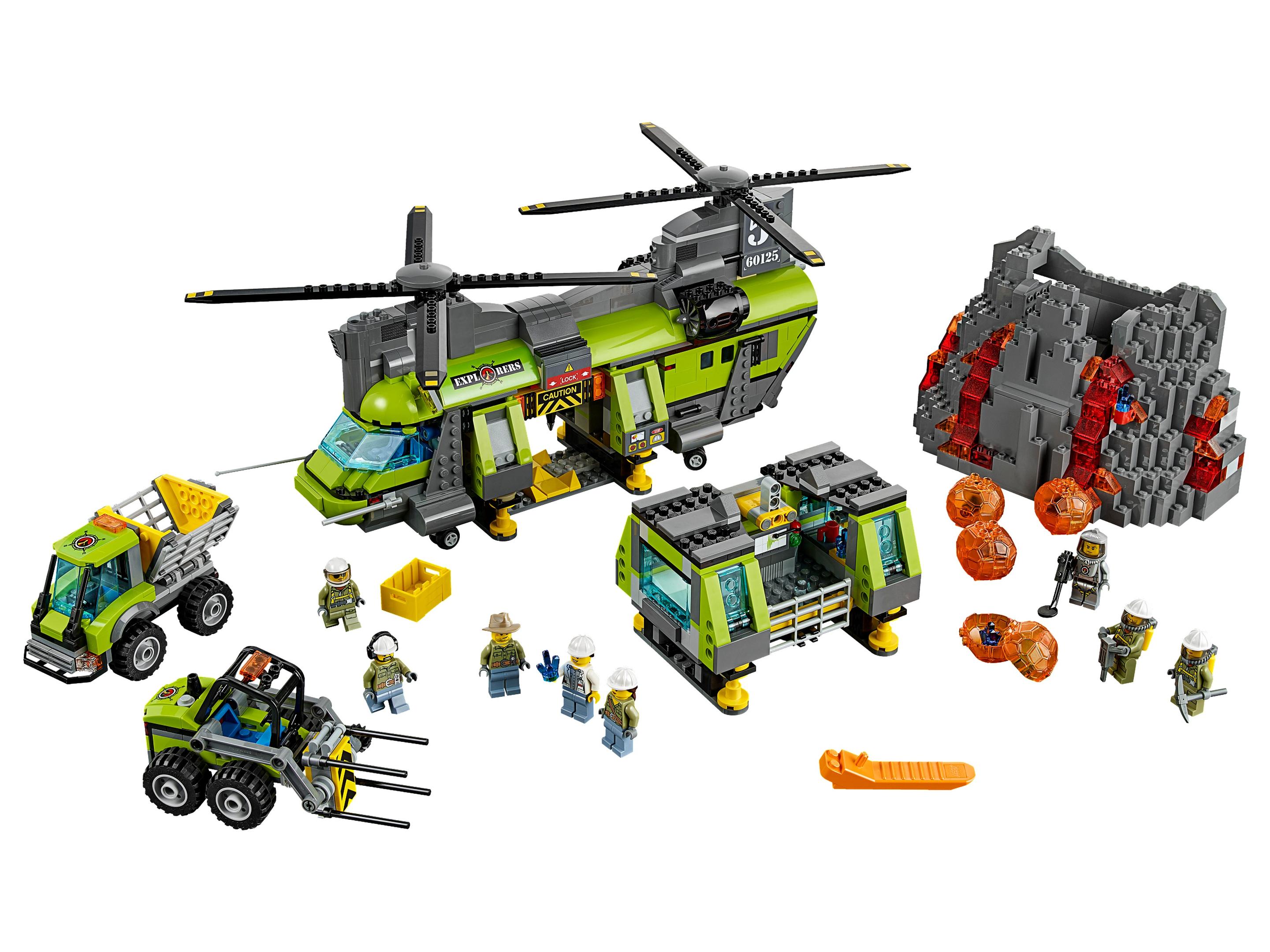 Lego Volcano Heavy-Lift Helicopter
