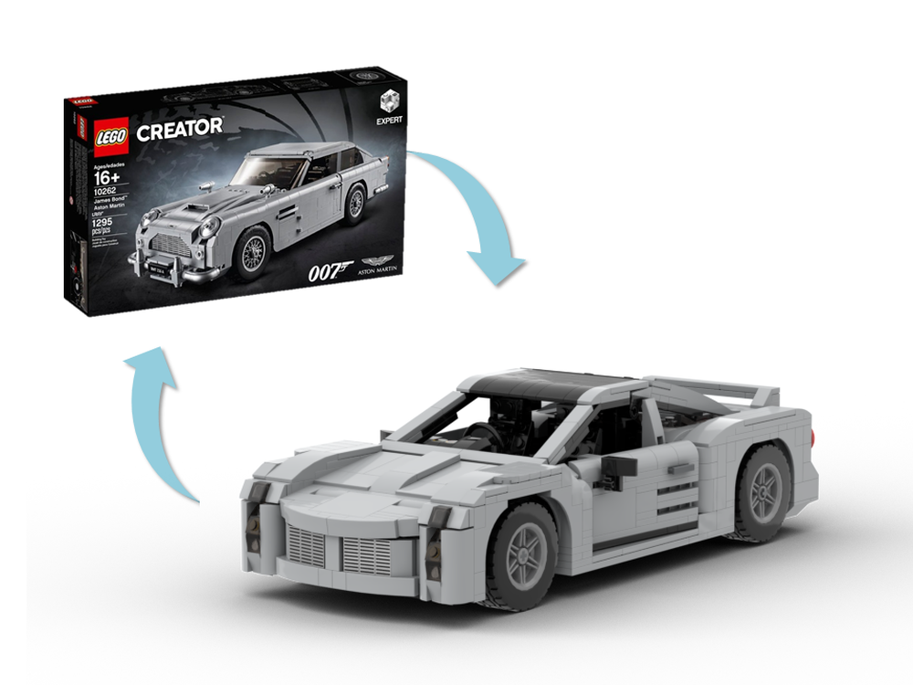 Lego Aston Martin GT-202X (10262 Alternative Builds)