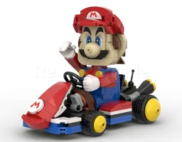 Speed Champion sized Mario Standard Kart