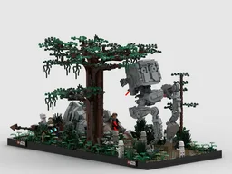 Endor Diorama