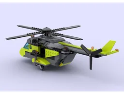Volcano Supply Helicopter (Updated)