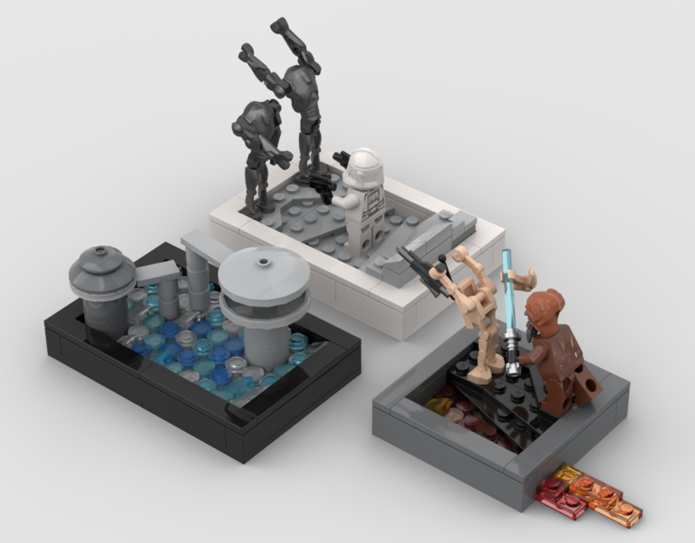 Lego Mini Diorama Builds