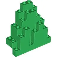 Rock Panel Triangular 3 x 8 x 7 / Green