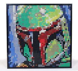 Boba Fett Mosaic Art
