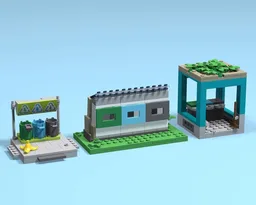 Recycling modules set
