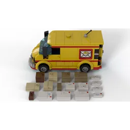 Medium Panel Mail Van - LM