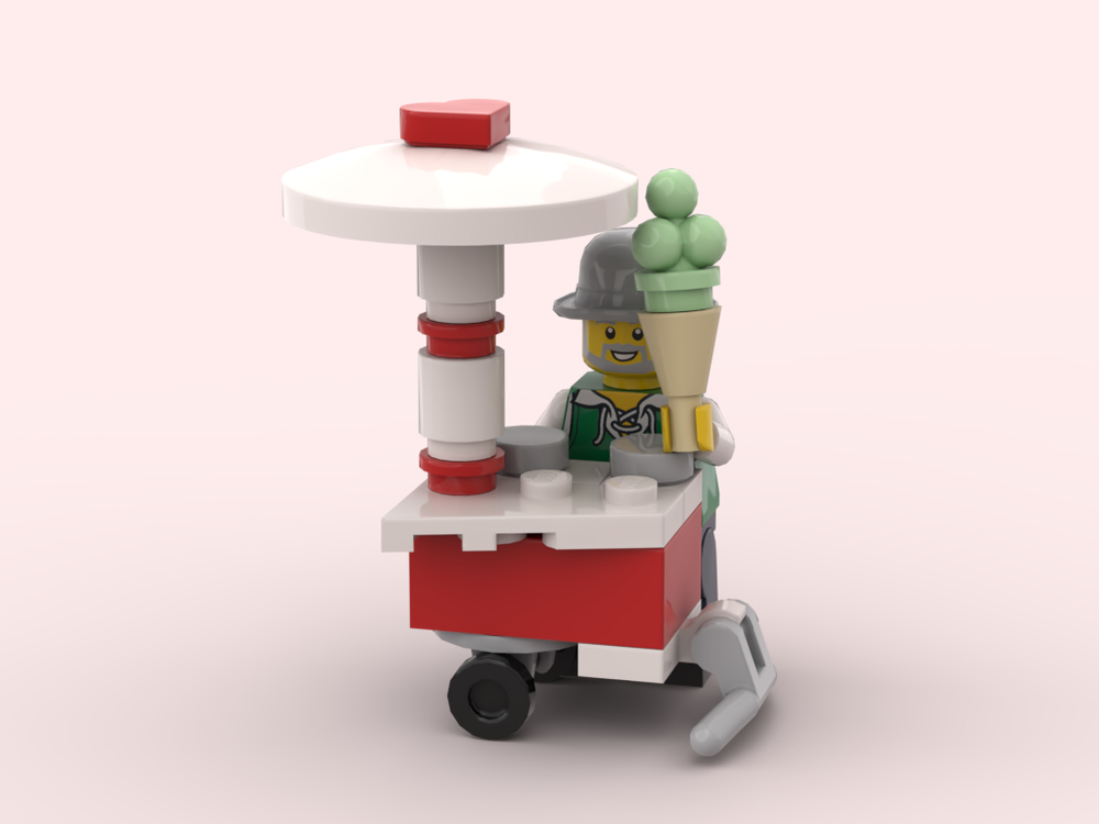 Lego Ice Cream Cart