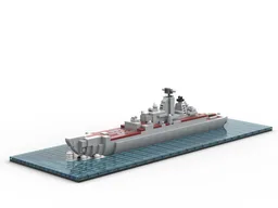 Kirov at sea