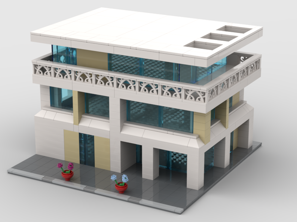 Lego minimalism architecture 6