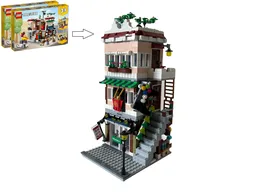 Noodle Shop & Arcade Modular Alternate build (2x 31131)