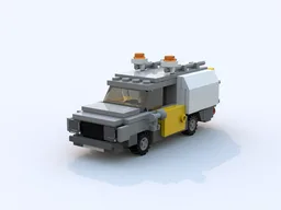 LEGO 1980s VOLVO car mechanic
