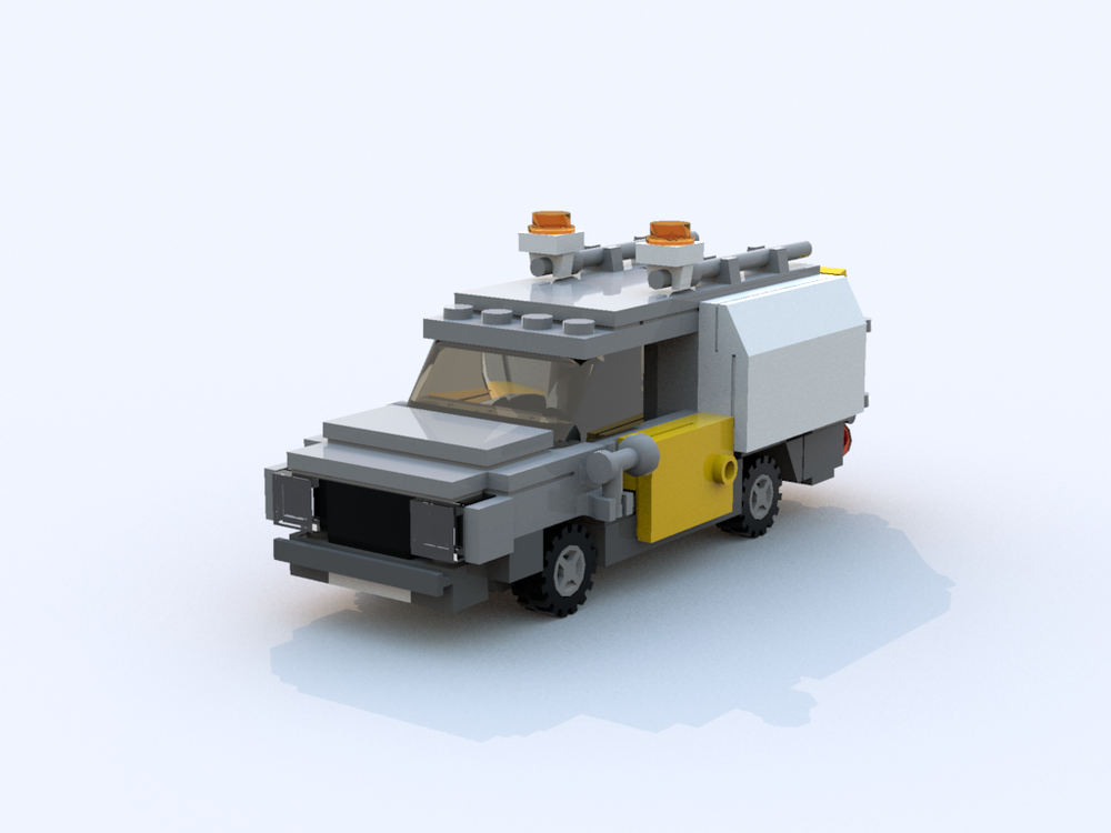 LEGO 1980s VOLVO car mechanic