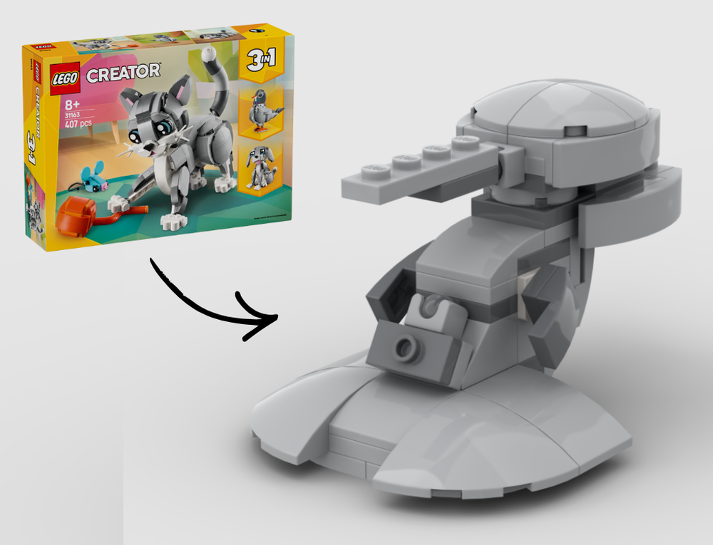 Lego AAT Mini scale (31163 Alternative)