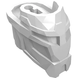 Large Figure Head / White