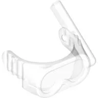 Headwear Accessory Visor / Diver's Mask / Trans-Clear