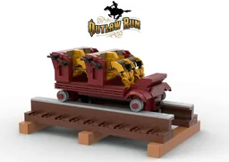 ROLLERCOASTER - OUTLAW RUN - SILVER DOLLAR CITY