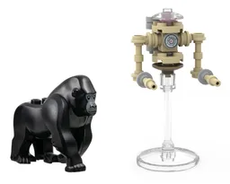 Monsieur Mallah and The Brain (small version) from My Adventures With Superman (mini Brain)