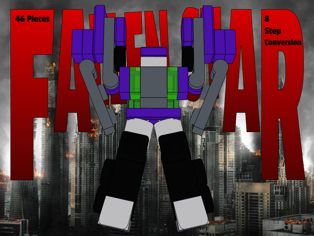 Lego Fallen Star AKA Transformers Prime Shattered Glass Optimus Prime