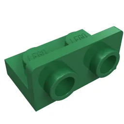 Bracket 1 x 2 - 1 x 2 Inverted / Green