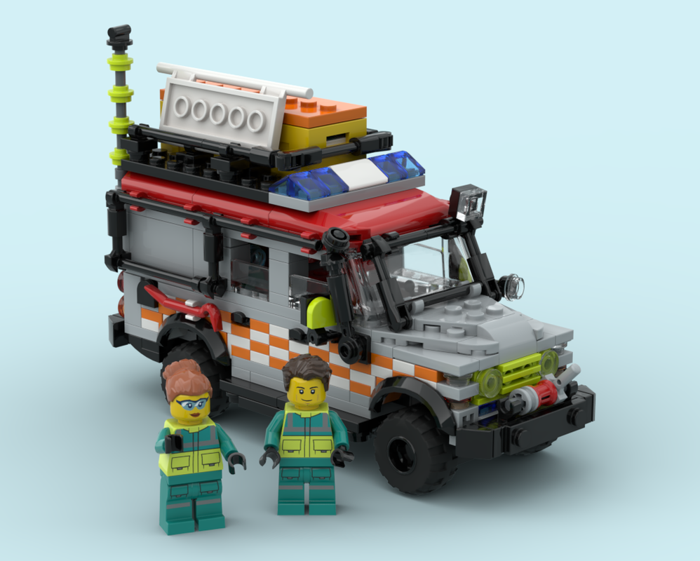 Lego Mountain Rescue 4x4