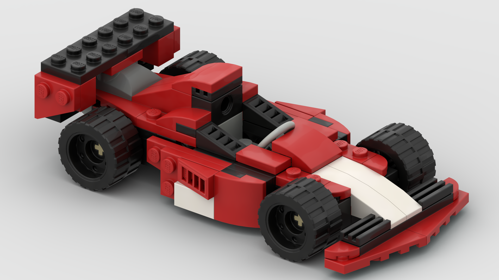 Lego Red Formula 3