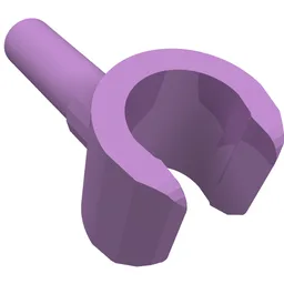 Minifig Hand / Medium Lavender