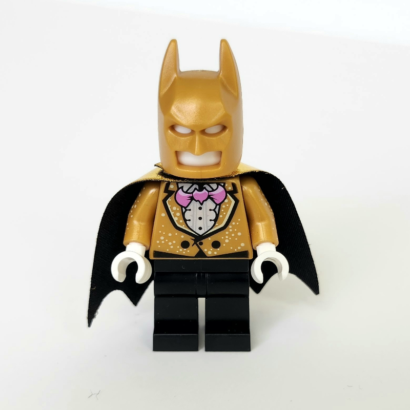 Lego Batman, Gold Tuxedo, Gold Cape and Cowl