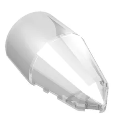 Windscreen 7 x 4 x 2 Round / Trans-Clear