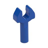 Lego Bar 1L with Clip [Cut Edges and One Side Hole] [Full Clip] / Blue