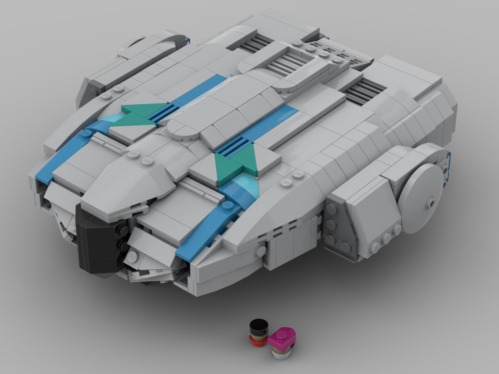 Lego 1:250 scale Elite dangerous keelback